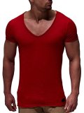 Men Solid Color Casual Short Sleeve T-Shirts FLZH-ZT18