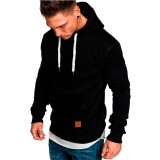 Men's Solid Color Outdoor Fitness Casual Sports Sweatshirts FLZH-ZW52