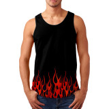 Men's Printed Casual Sports Tank Top FLZH-ZT156