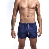 Men's Fashion Beach Solid Color Shorts FLZH-ZK39