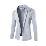 Men's Fashion Slim Knit Sweater Coat FLZH-G513