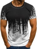 Men Fashion Printed Short Sleeve T-Shirts FLZH-ZT69