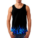 Men's Printed Casual Sports Tank Top FLZH-ZT156