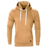 Men's Solid Color Outdoor Fitness Casual Sports Sweatshirts FLZH-ZW52
