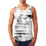 Men's Printed Casual Sports Tank Top FLZH-ZT156