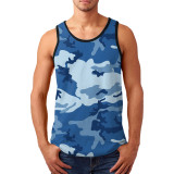 Men's Printed Casual Sports Tank Top FLZH-ZT156