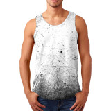 Men's Printed Casual Sports Tank Top FLZH-ZT156