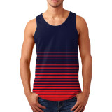 Men's Printed Casual Sports Tank Top FLZH-ZT156