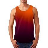 Men's Printed Casual Sports Tank Top FLZH-ZT156