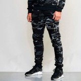 Men Sports Casual Camouflage Slim Pants FLZH-ZK51