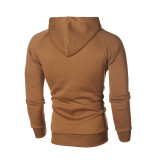 Men's Sports Casual Zipper Hooded Coats FLZH-ZW63