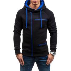 Men's Sports Casual Zipper Hooded Coats FLZH-ZW63