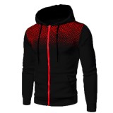 Men Printed Casual Hooded Coats FLZH-ZW99
