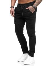 Men Slim Stripe Design Casual Pants FLZH-ZK19