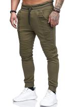 Men Slim Stripe Design Casual Pants FLZH-ZK19