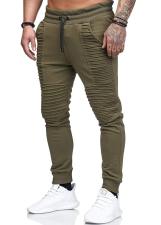 Men Slim Stripe Design Casual Pants FLZH-ZK19