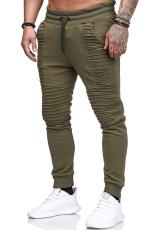 Men Slim Stripe Design Casual Pants FLZH-ZK19