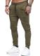 Men Slim Stripe Design Casual Pants FLZH-ZK19