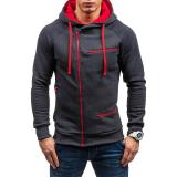 Men's Sports Casual Zipper Hooded Coats FLZH-ZW63