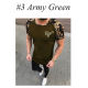 Men Color Block Fashion Short Sleeve T-Shirt FLZH-ZT107