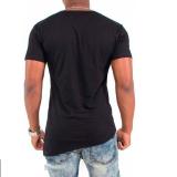 Men's Fashion Irregular Short Sleeve T-shirt FLZH-ZT13