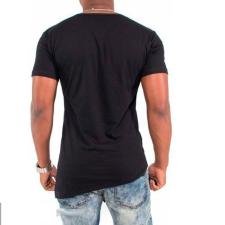 Men's Fashion Irregular Short Sleeve T-shirt FLZH-ZT13