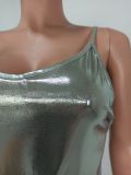 Fashion Sexy Sling Backless Maxi Dress YD-8579