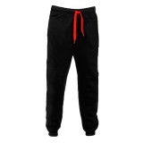 Men Solid Lace Up Sport Casual Pants FLZH-ZK35
