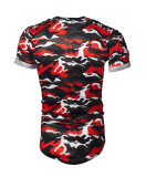 Men's Casual Camouflage Short Sleeve T-shirt FLZH-ZT20