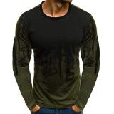 Men's Fashion Printed Long Sleeve T-Shirt FLZH-ZT77
