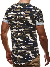 Men's Casual Camouflage Short Sleeve T-shirt FLZH-ZT20