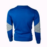 Men Color Block Long Sleeve Sweatshirt FLZH-ZW97