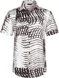 Men Printed Casual Short Sleeve Shirt Top FLZH-ZT165