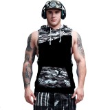 Men's Casual Sports Camouflage Colorblock Vest FLZH-ZT109