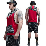 Men's Casual Sports Camouflage Colorblock Vest FLZH-ZT109