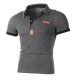 Men Casual Short Sleeve Lapel T-Shirts FLZH-ZT10