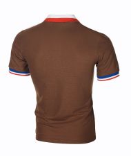 Men's Patchwork Lapel Short Sleeve POLO FLZH-ZT55