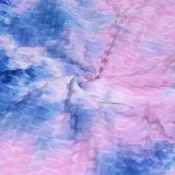 Tie Dye Tank Top Shorts Yoga Fitness 2 Piece Sets SH-390303