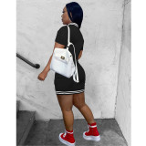 Casual Buttons Baseball Mini Dress IV-8306