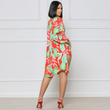 Floral Print Sexy 3 Piece Sets GLF-10096