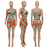 Floral Print Sexy 3 Piece Sets GLF-10096