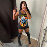 Sexy Sleeveless Slim Mini Dress GLF-07029
