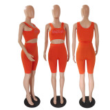 Casual Tank Top And Shorts 2 Piece Sets GDYF-66462