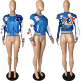Casual Baseball Jacket Coat YNSF-1810