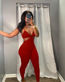 Sexy Backless Sling Tight Jumpsuit YS-S810