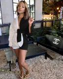 Contrast Color Long Sleeve Shirt And Shorts Suit QY-5272