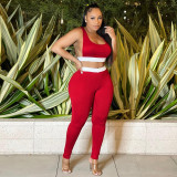 Sports Tank Top And Pants Two Piece Sets SFY-2169