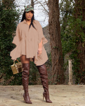 Casual Fashion Solid Color Shirt Dress MTY-M6623