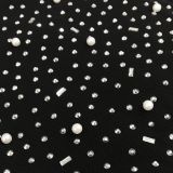 Sexy Hot Drilling Pearls Night Club Dress BY-5735