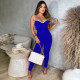 Sexy Sleeveless Sling Tight Jumpsuit MA-Y504